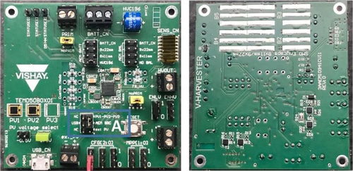 Vishay基于196 HVC ENYCAP的能量收集电路参考设计及其在物联网节点开发中的应用
